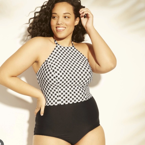 sea angel Other - New plus size swimsuit one piece with halter top style.